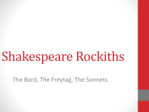 Shakespeare Rockiths