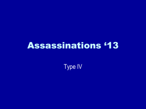 Assassinations '08