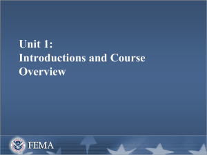 (MAC) Systems in the National Incident Management System (NIMS)