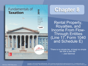 primarily rental property. - McGraw Hill Higher Education