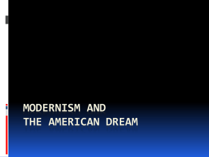 The American dream is