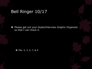 Bell Ringer 10/17