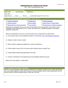 LEP Tier 2 Course Proposal Form