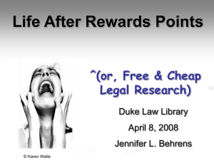 Free: Public Records - Duke University School of Law