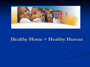 Healthy Homes - gozips.uakron.edu