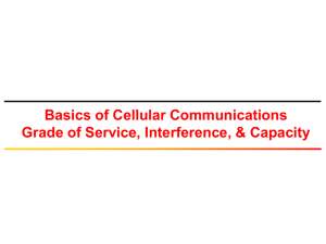 Medium Access and Cellular Capacity (3)