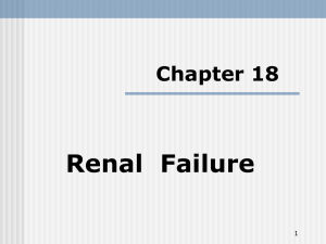 Renal failure