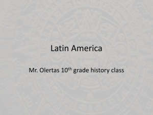Latin America - misskimelewskisclass