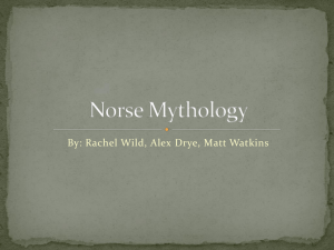 Norse Mythology - Mrs. Barnes' Bronchos