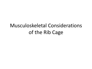 6.27 Rib Cage Dysfunctions