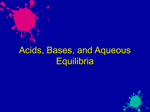 Acids & Bases 5 - La Salle High School