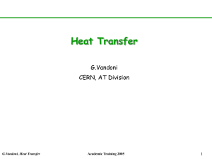Heat Transfer - Indico