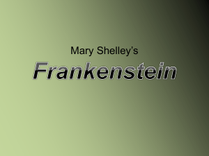 Introduction to Frankenstein Power Point