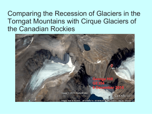 Cirque Glaciers of the Torngats and Rockies