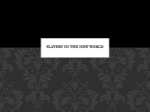What is slavery