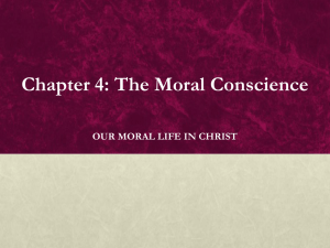 2. What is a Conscience? and Sources of Conscience