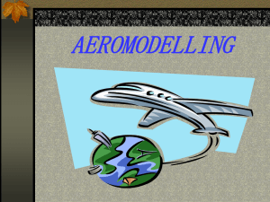 Aeromodelling in the NCC
