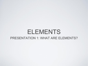 elements - AIS Moodle