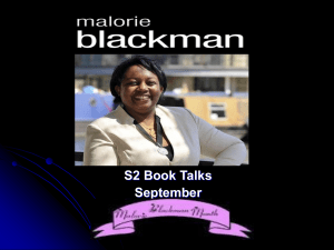 Malorie Blackman (Sep)