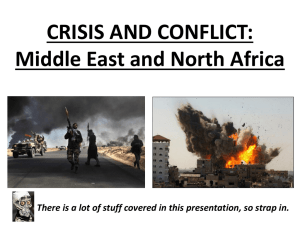 mena crisis and conflict