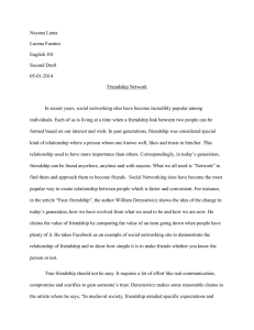 Essay 2 Second draft