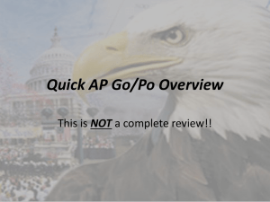 Quick AP Go/Po Overview