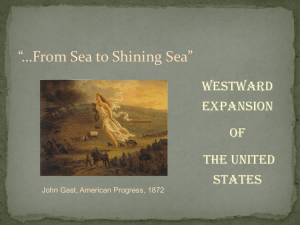 Westward Expansion PPt