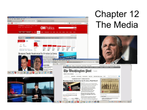 Chapter 12 The Media