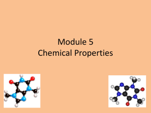 Module 5 Chemical Properties