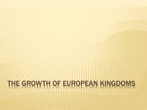 The Growth of European Kingdoms