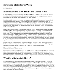 Introduction to How Solid-state Drives Work