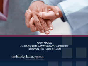 Identifying Red Flags in Audits September 2014