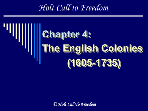 Holt Call to Freedom