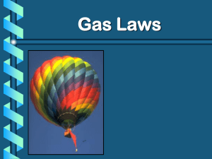 PPT: GAS LAWS