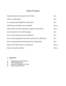 Finance Committee Policies - Pittsburg State University