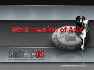 West Invasion of Asia