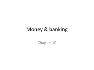 Money & banking