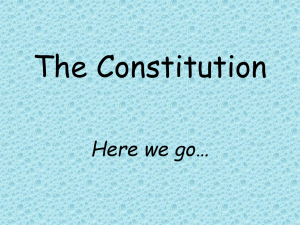 The Constitution - Jefferson County Schools