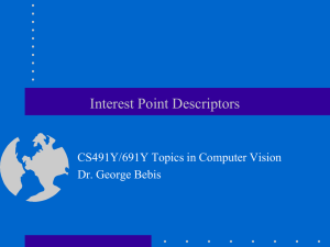 Interest Point Descriptors