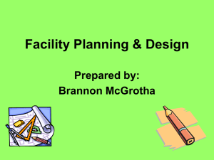 Facility Planning & Design