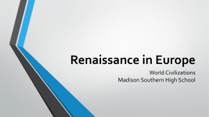 Renaissance in Europe