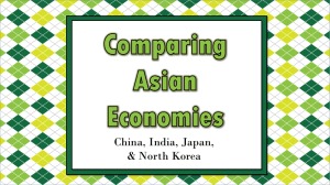 Comparing Asian Economies PPT