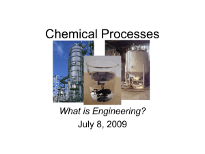 Chemical Processes - EngineeringInnovation