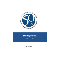 the 2014-2019 Strategic Plan