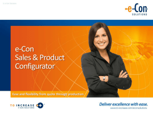 e-Con Sales & Product Configurator - e