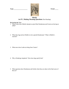 othello act iv questions