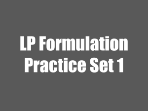 LP Practice
