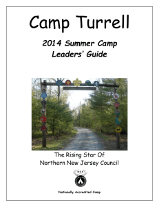2014 Camp Turrell Leader's Guide