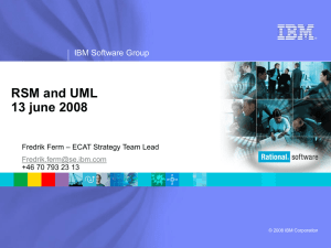 IBM Rational Software Update