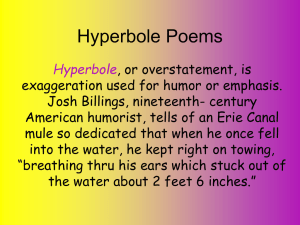 Hyperbole Poems - Cloudfront.net